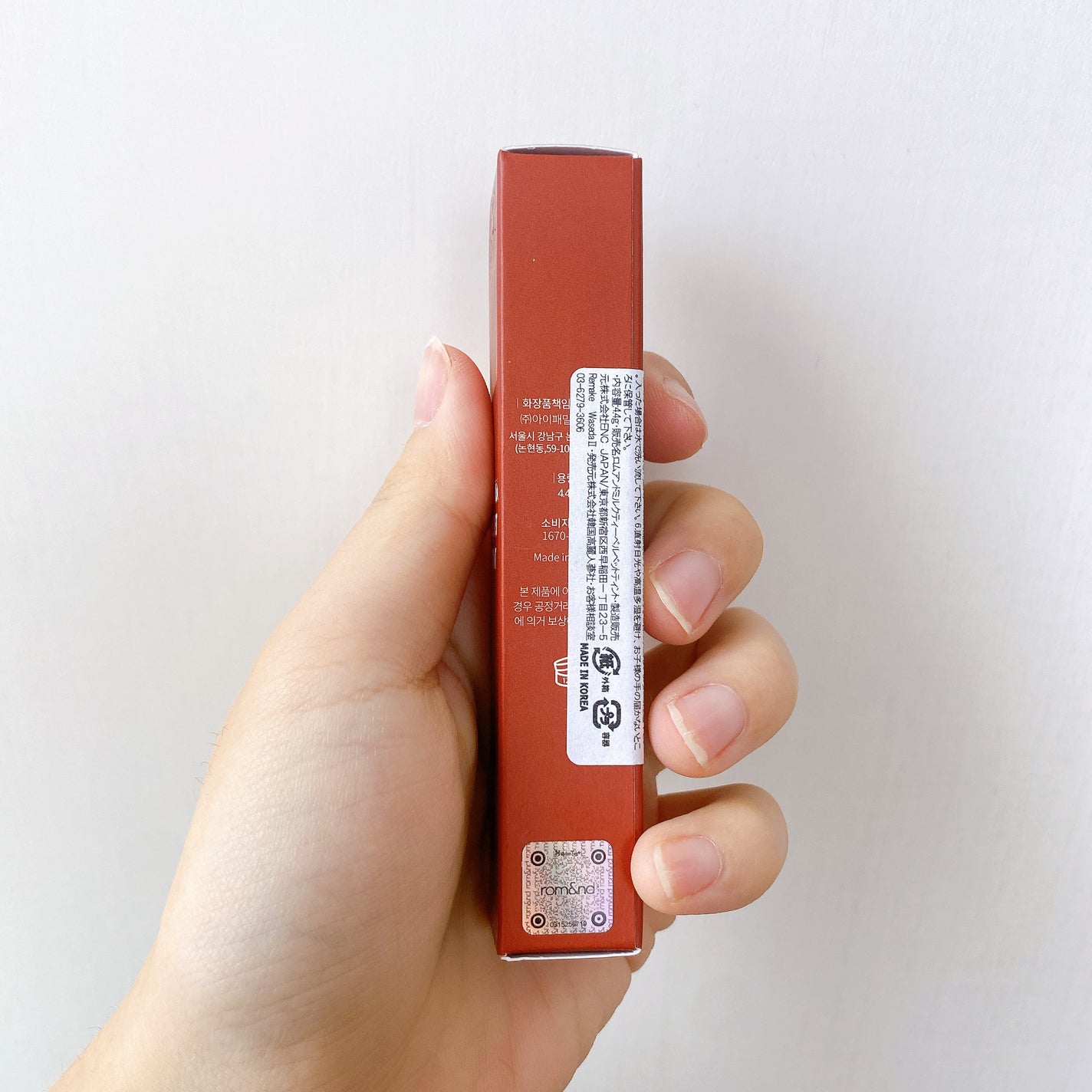 ミルクティーベルベットティント/rom&nd/リップティントを使ったクチコミ(2枚目)