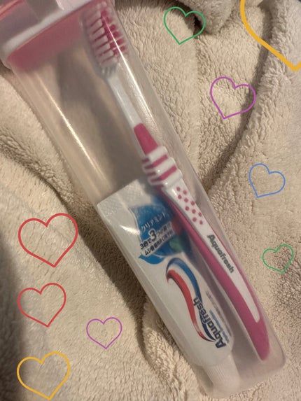 アクアフレッシュ トラベルセット/アクアフレッシュ/歯磨き粉を使ったクチコミ(1枚目)