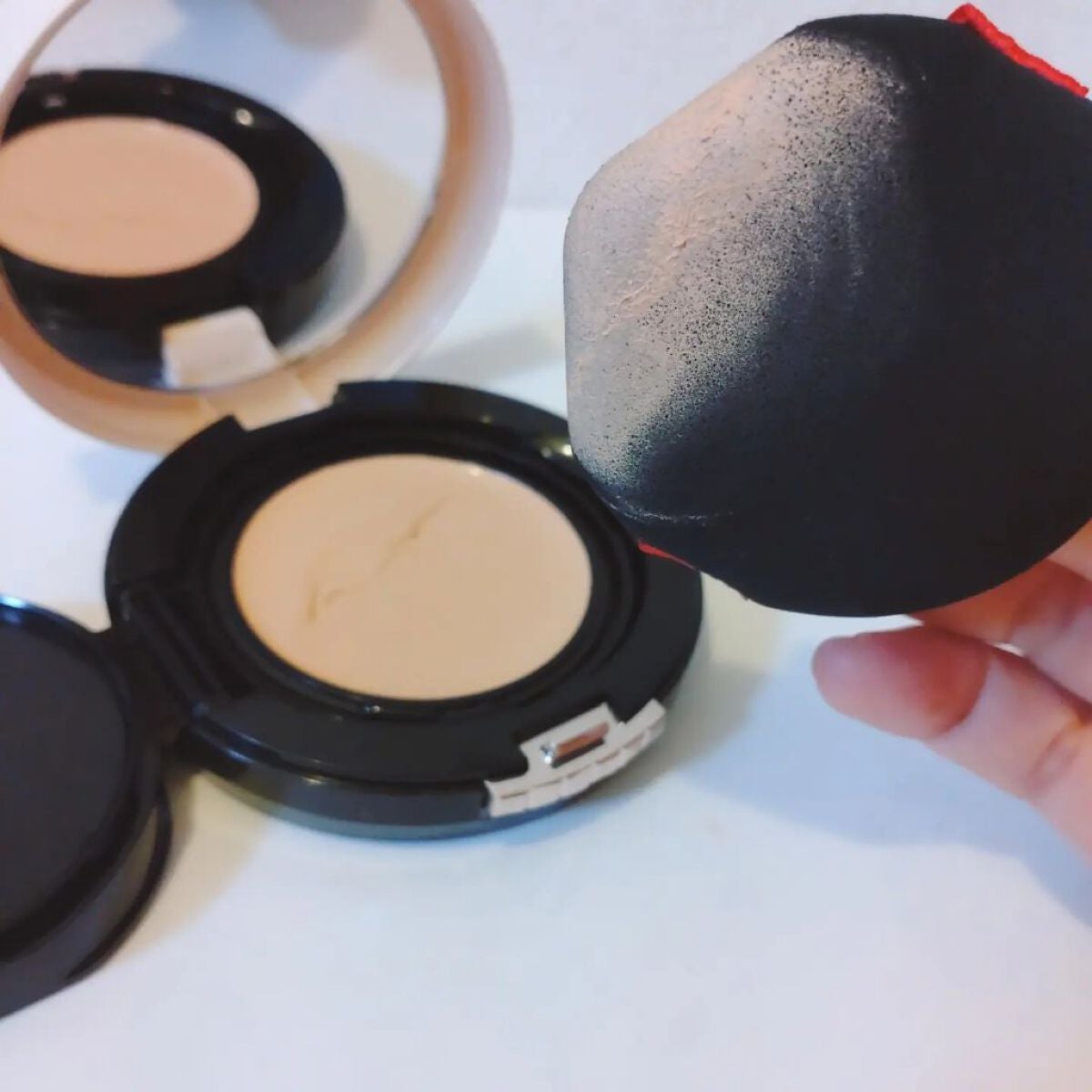 ドラマティッククッションジェリー/マキアージュ/クッションファンデーションを使ったクチコミ(3枚目)