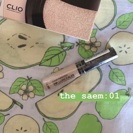 カバーパーフェクション チップコンシーラー/the SAEM/リキッドコンシーラーを使ったクチコミ(2枚目)