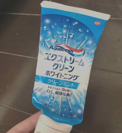 エクストリームクリーン ホワイトニング+/アクアフレッシュ/歯磨き粉を使ったクチコミ(1枚目)