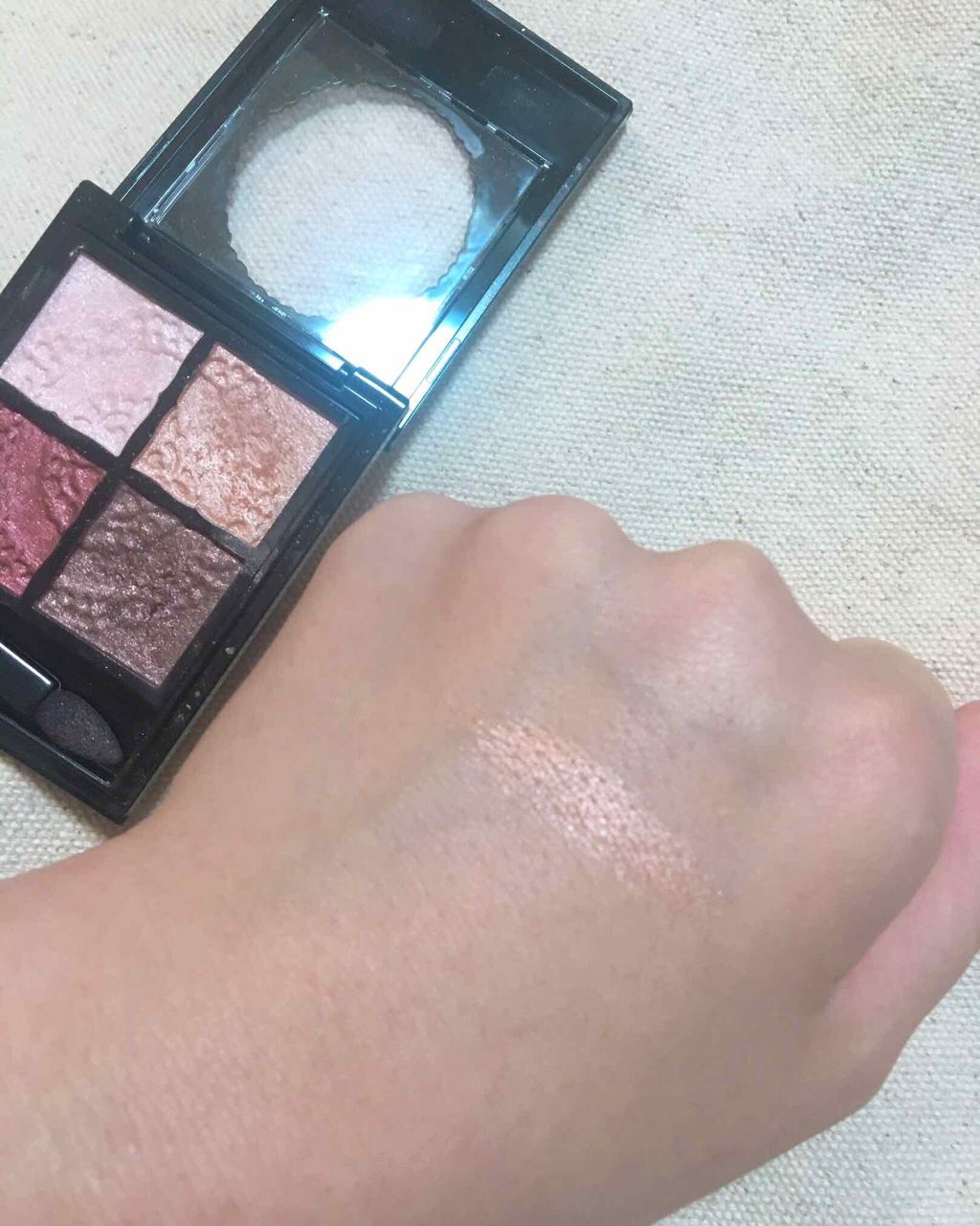 グロッシーリッチ アイズ/Visée/アイシャドウパレットを使ったクチコミ(2枚目)