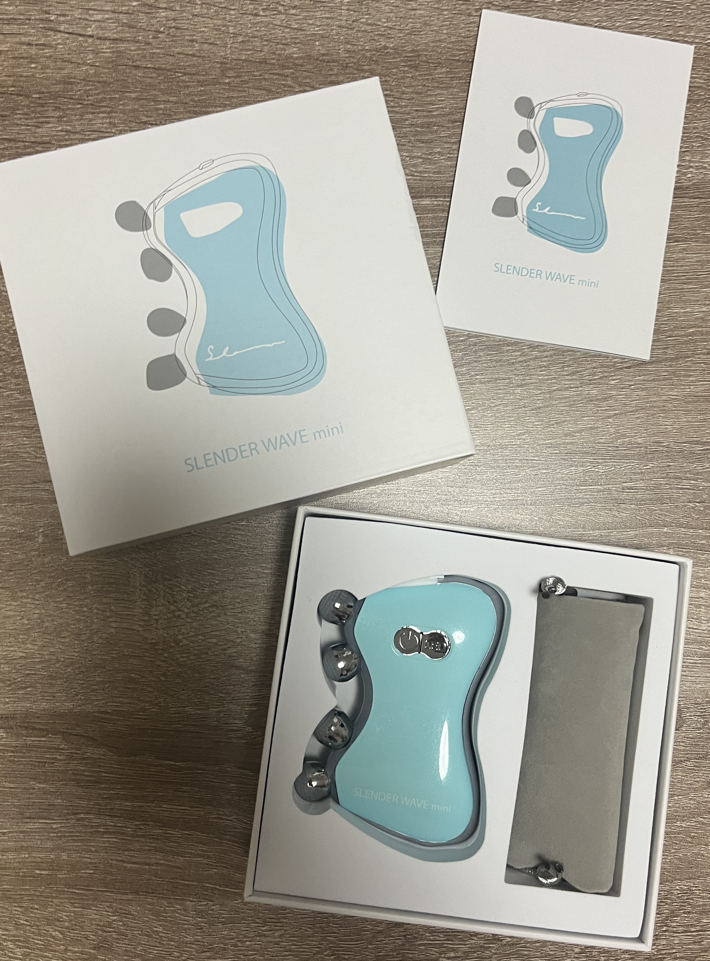 ボディパーフェクションゲル + スレンダーウェーブ ミニ/b.glen/その他キットセットを使ったクチコミ（1枚目）