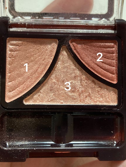 ジューシーピュアアイズ/キャンメイク/アイシャドウパレットを使ったクチコミ(3枚目)