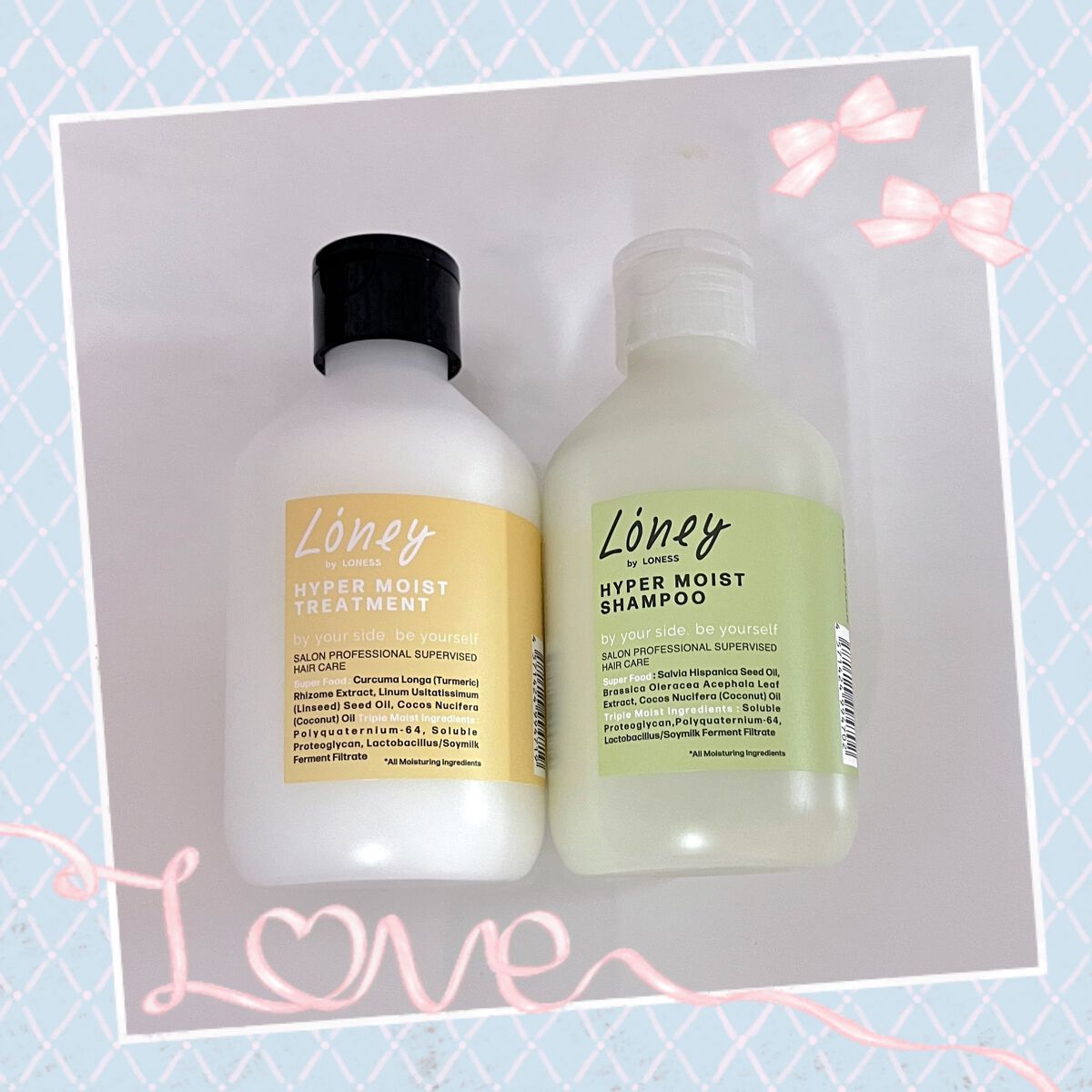 ハイパーモイスト 濃縮シャンプー/Loney by LONESS/市販シャンプーを使ったクチコミ(1枚目)