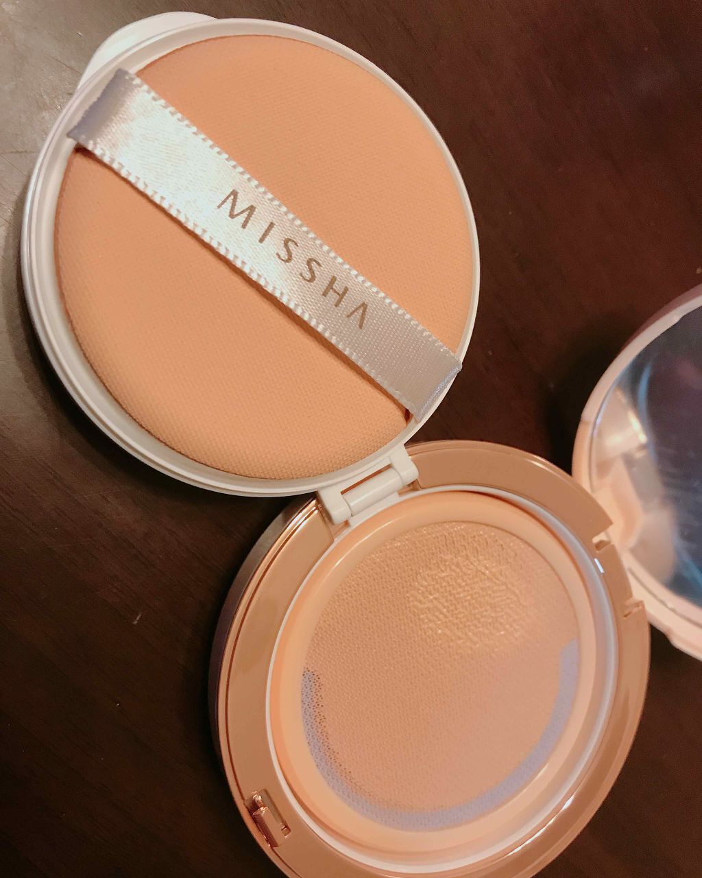 ザ オリジナル テンションパクト パーフェクトカバー/MISSHA/クリーム・エマルジョンファンデーションを使ったクチコミ(3枚目)