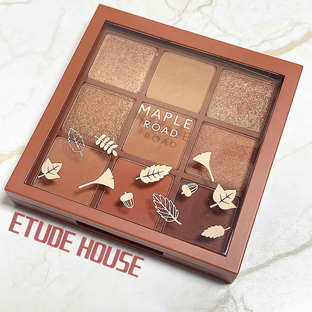 プレイカラーアイシャドウ メープルロード/ETUDE/アイシャドウパレットを使ったクチコミ（1枚目）