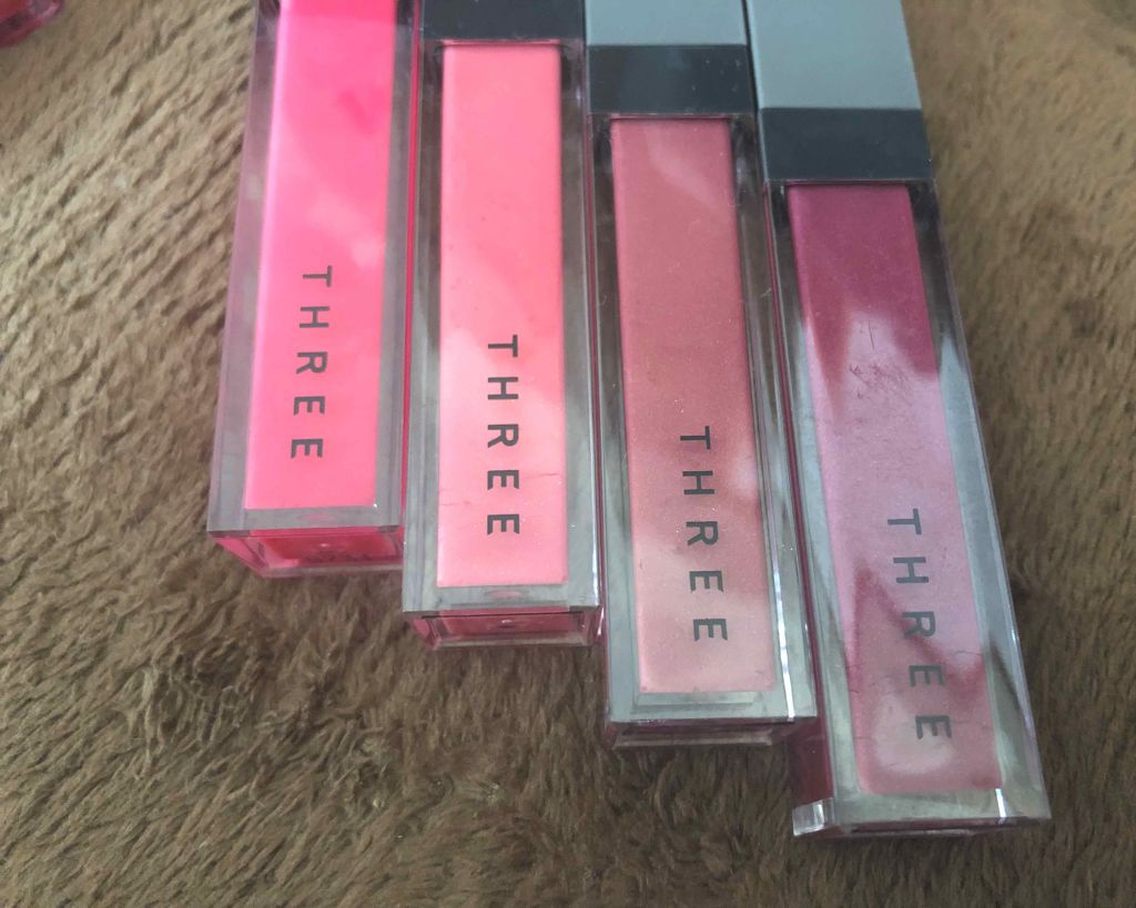 シマリング リップジャム/THREE/リップグロスを使ったクチコミ(1枚目)