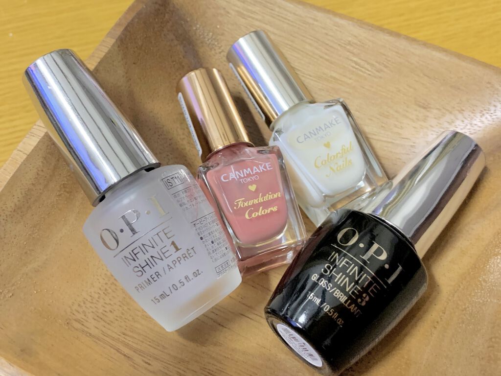 カラフルネイルズ/キャンメイク/マニキュアを使ったクチコミ（3枚目）