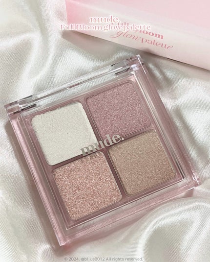 フルブルームグロウパレット/mude/アイシャドウパレットを使ったクチコミ(5枚目)