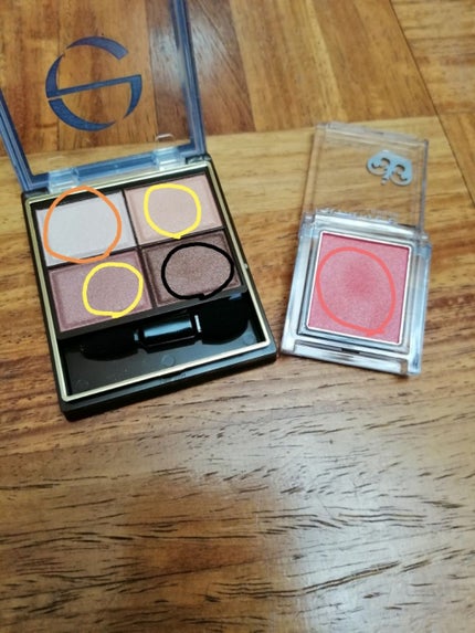 スキニーリッチシャドウ/excel/アイシャドウパレットを使ったクチコミ(3枚目)