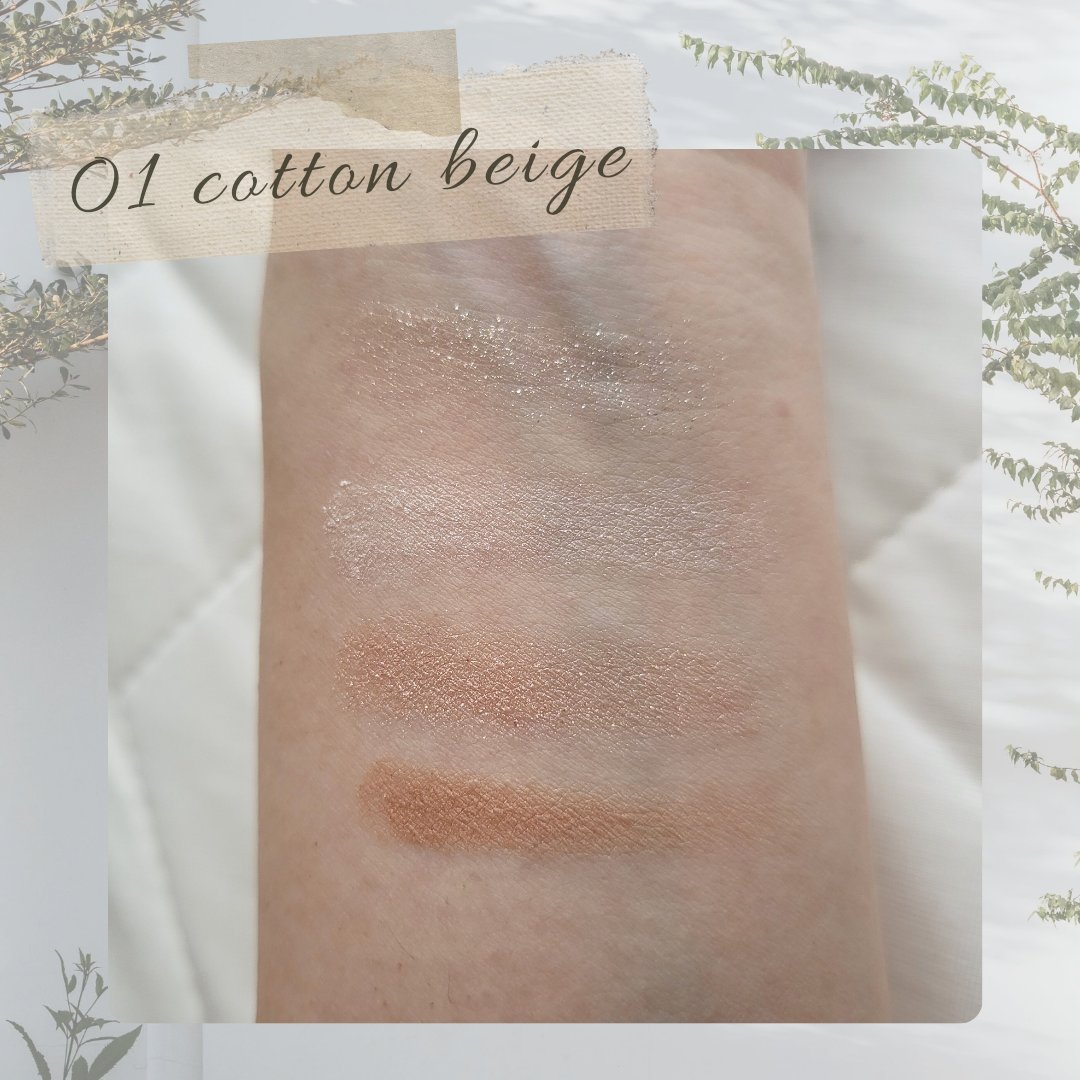 ペールトーンアイシャドウ/CEZANNE/アイシャドウを使ったクチコミ（3枚目）