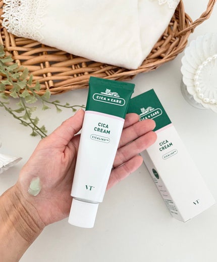 CICA クリーム/VT/フェイスクリームを使ったクチコミ(3枚目)