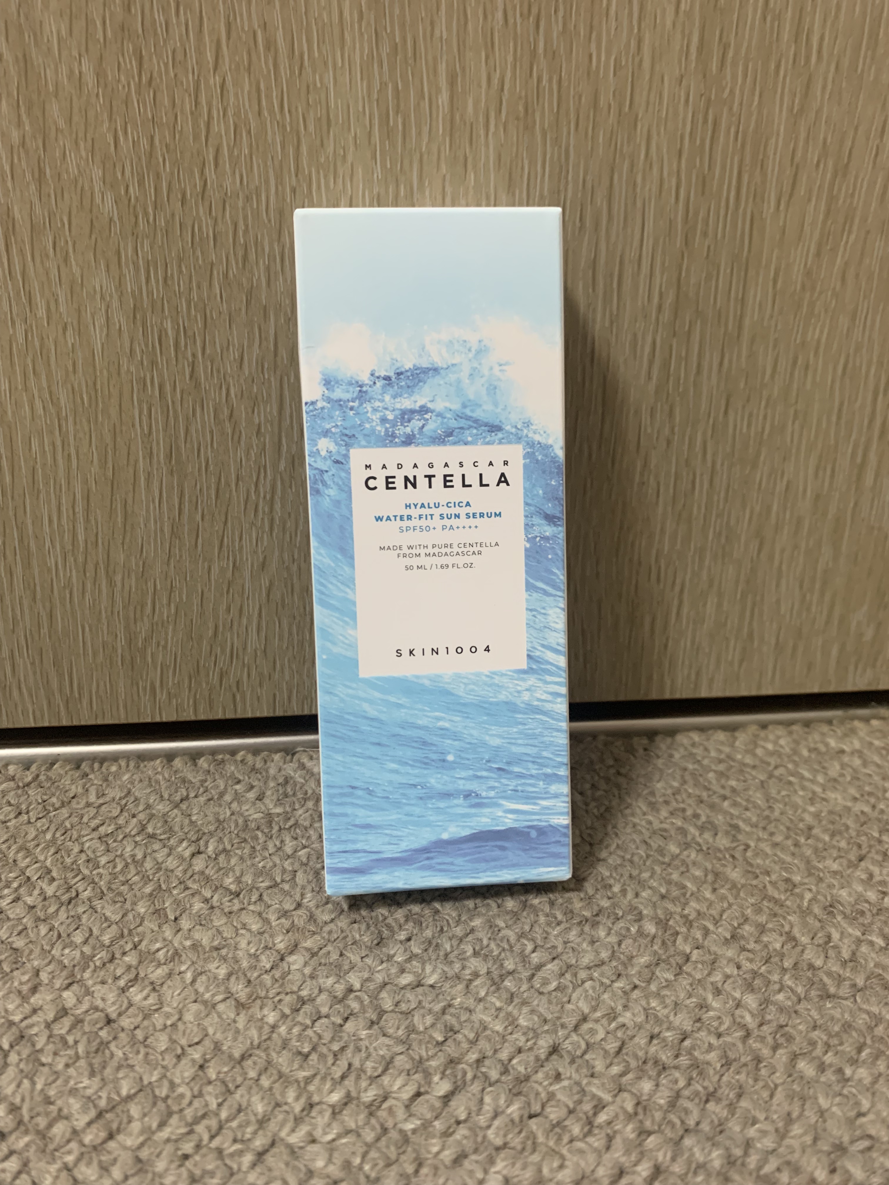 ヒアルーシカ ウォーターフィット サンセラム/SKIN1004/日焼け止めローションを使ったクチコミ（1枚目）