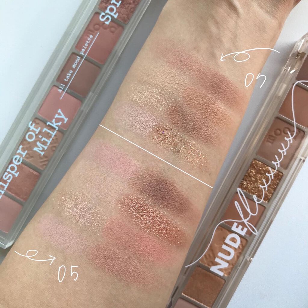 オール テイク ムード パレット(24AD)/PERIPERA/アイシャドウパレットを使ったクチコミ（1枚目）