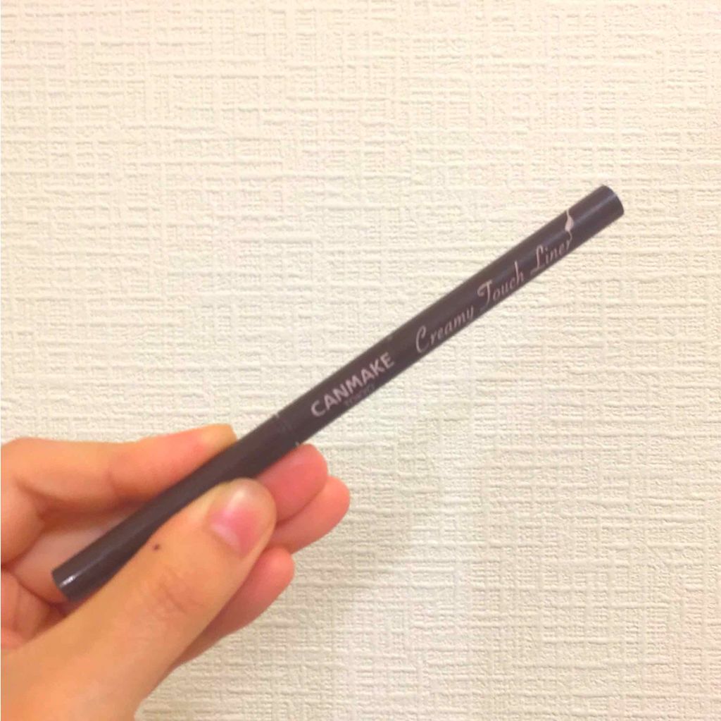 クリーミータッチライナー/キャンメイク/ジェルアイライナーを使ったクチコミ(1枚目)
