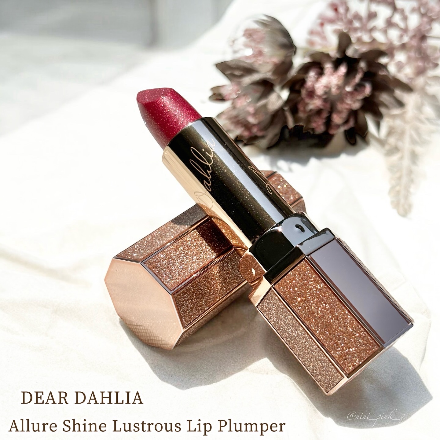 アルーアシャインラストラスリッププランパー テンプテーション/DEAR DAHLIA/リッププランパーを使ったクチコミ（2枚目）