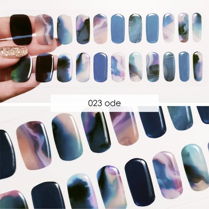 ハンド ジェルネイルシール 2022 Summer コレクション/7nana/ネイルシールを使ったクチコミ(3枚目)