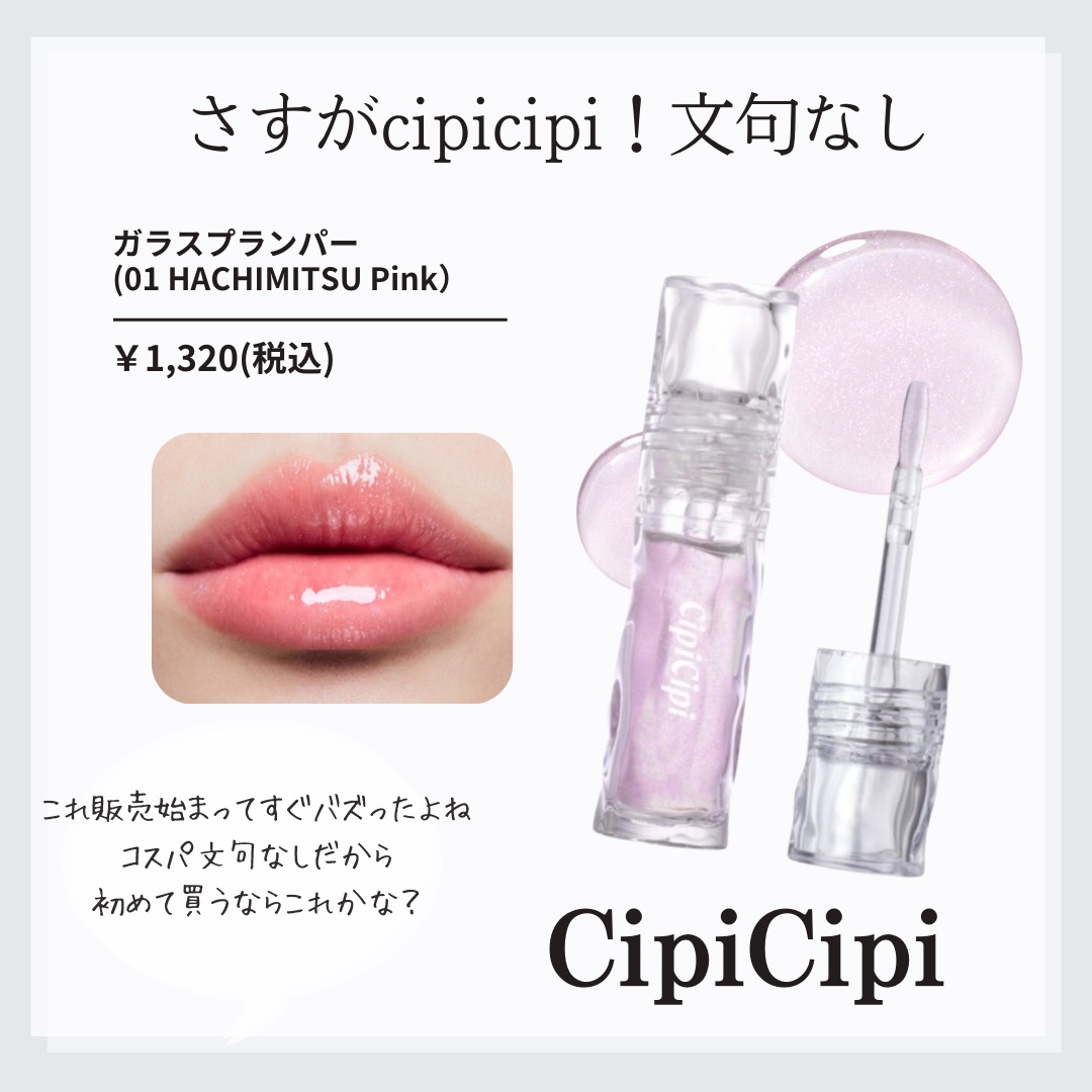 Visée・muice・CipiCipi・AMUSEのリッププランパーを使った口コミ