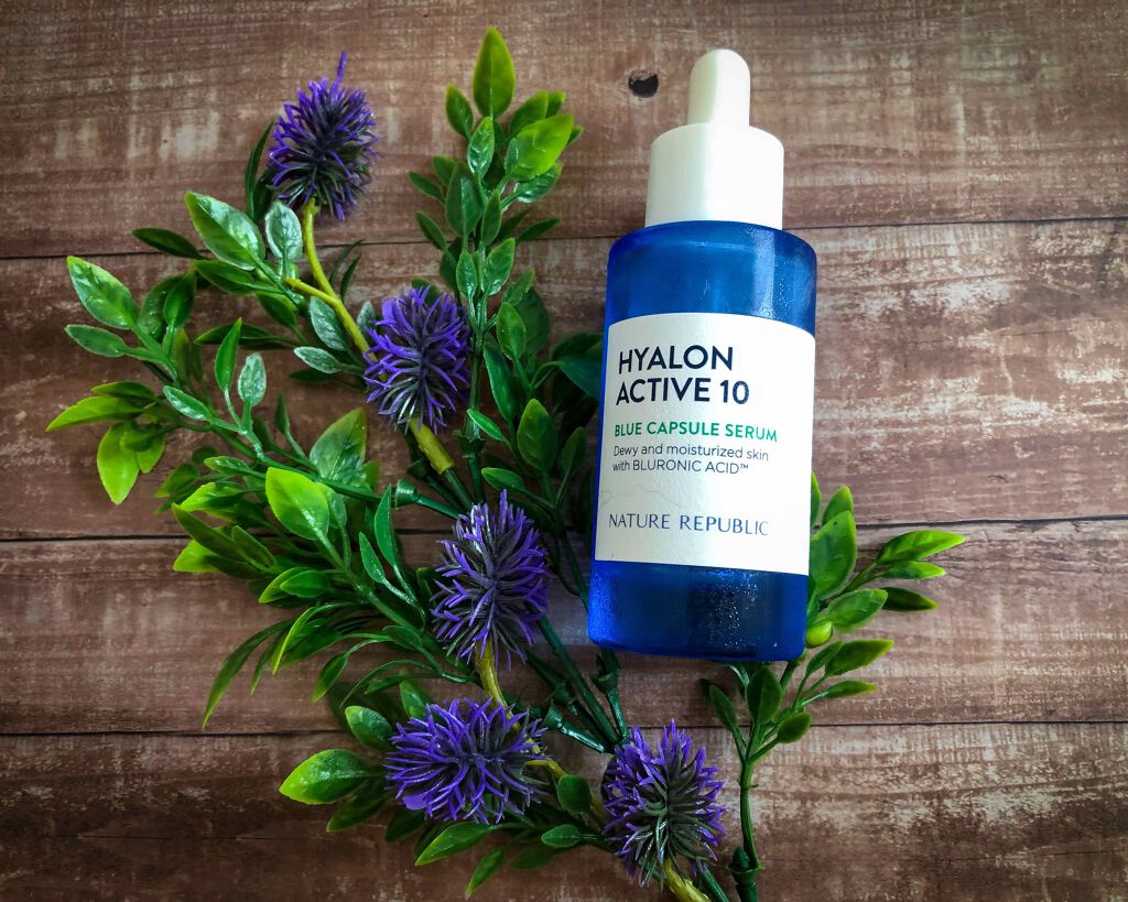 ヒアルロンアクティブ10ブルーカプセルセラム/ネイチャーリパブリック/美容液を使ったクチコミ（1枚目）