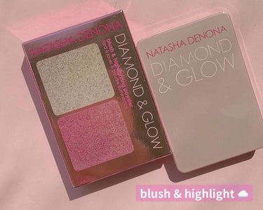 

購入品の紹介です🥰


Natasha DenonaのDIAMOND & GLOW 
blush & highlighting powder 🤍💎



ギラッギララメ2色の小さめなパレット。
パッ