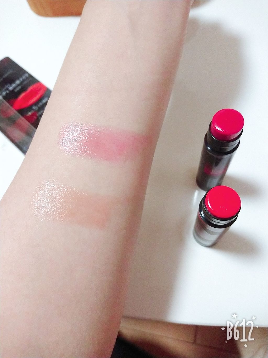 CCリップクリームN/KATE/リップケアを使ったクチコミ（2枚目）