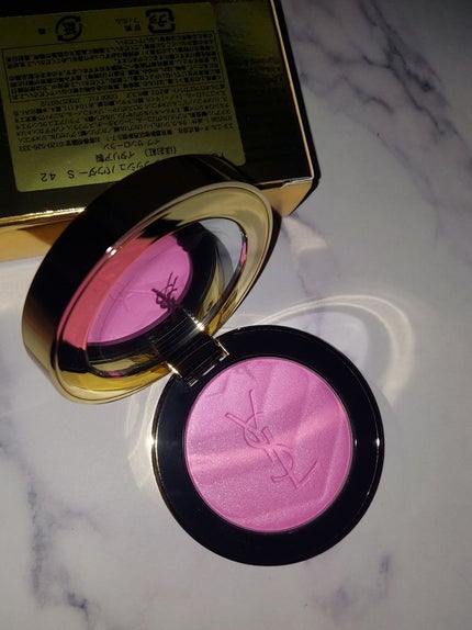 YSL メイクミーブラッシュ パウダー/YVES SAINT LAURENT BEAUTE/パウダーチークを使ったクチコミ(8枚目)