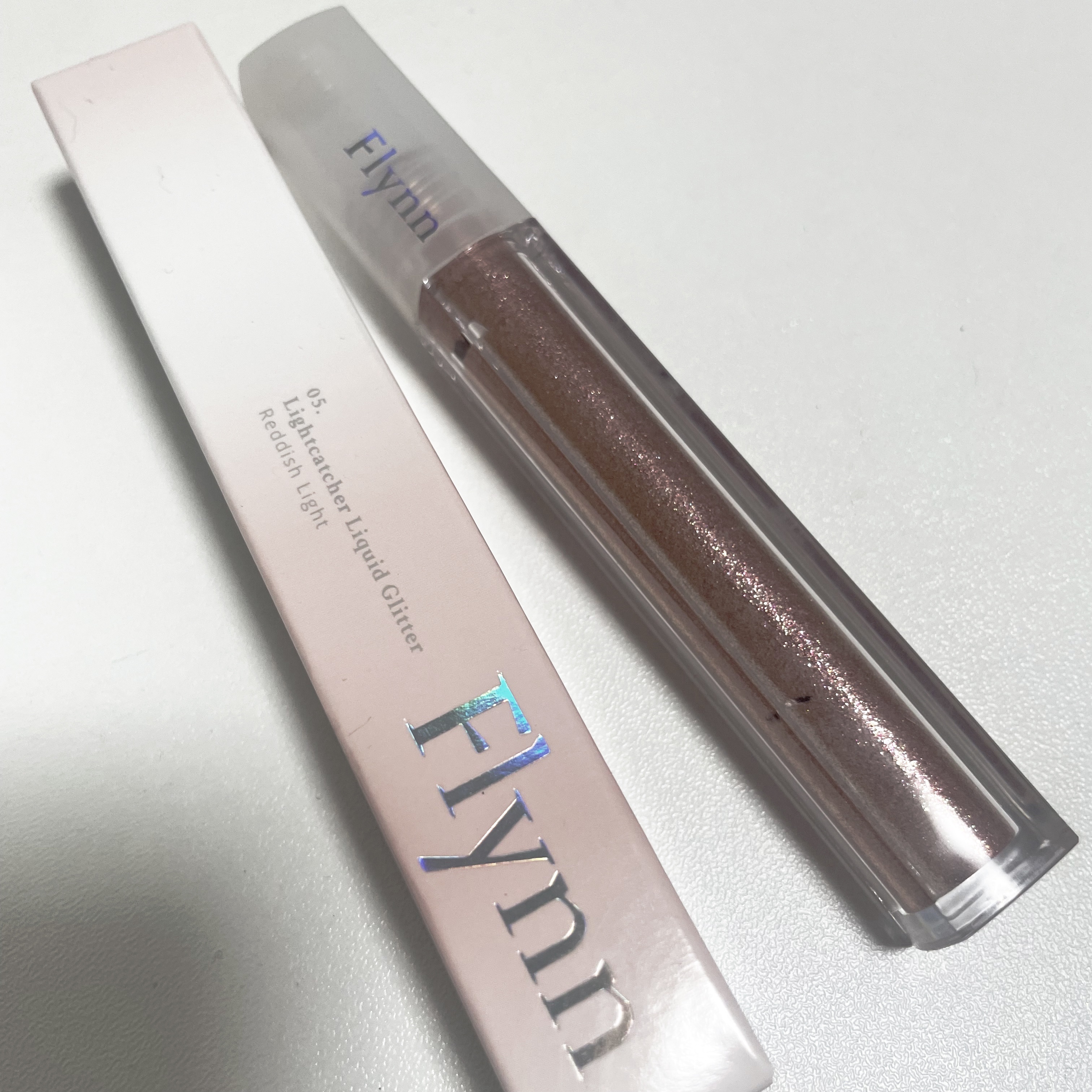 ライトキャッチャーリキッドグリッター 05 レディッシュライト/Flynn/グリッターを使ったクチコミ（1枚目）