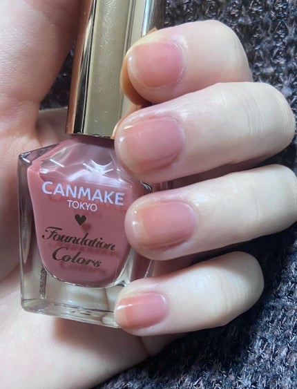 ファンデーションカラーズ/キャンメイク/マニキュアを使ったクチコミ(1枚目)