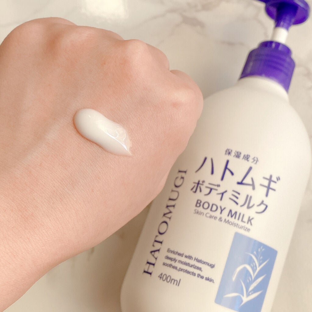ハトムギボディミルク/麗白/ボディミルクを使ったクチコミ(2枚目)