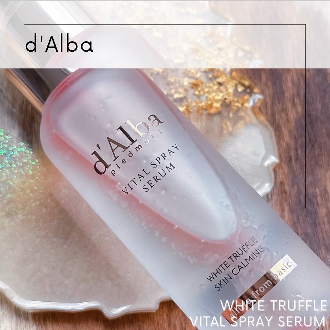 chamaru on LIPS 「\d'Alba/何度もリピしてるホワイトトリュフミストのピンク..」(1枚目)