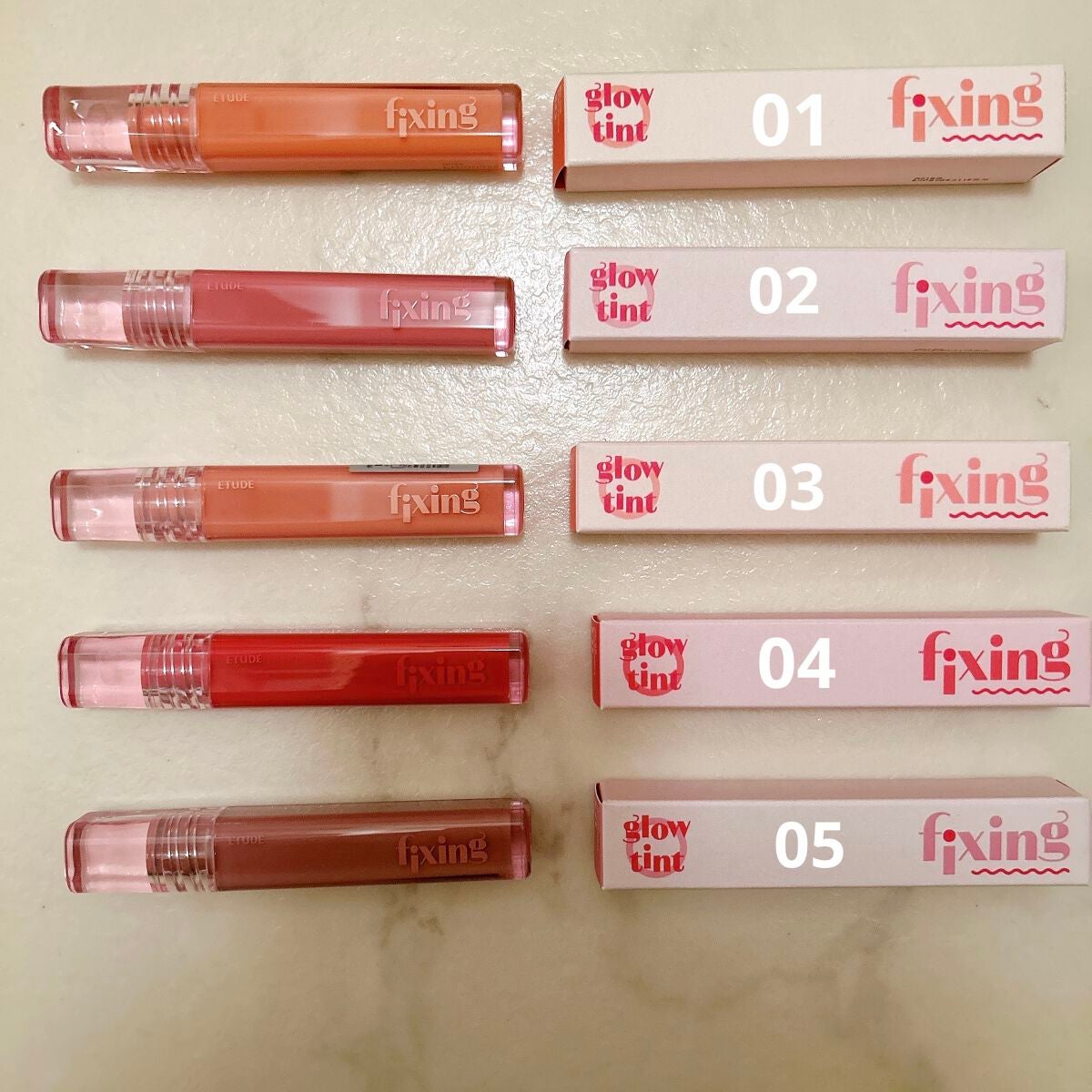 グロウ フィクシングティント/ETUDE/リップティントを使ったクチコミ(2枚目)
