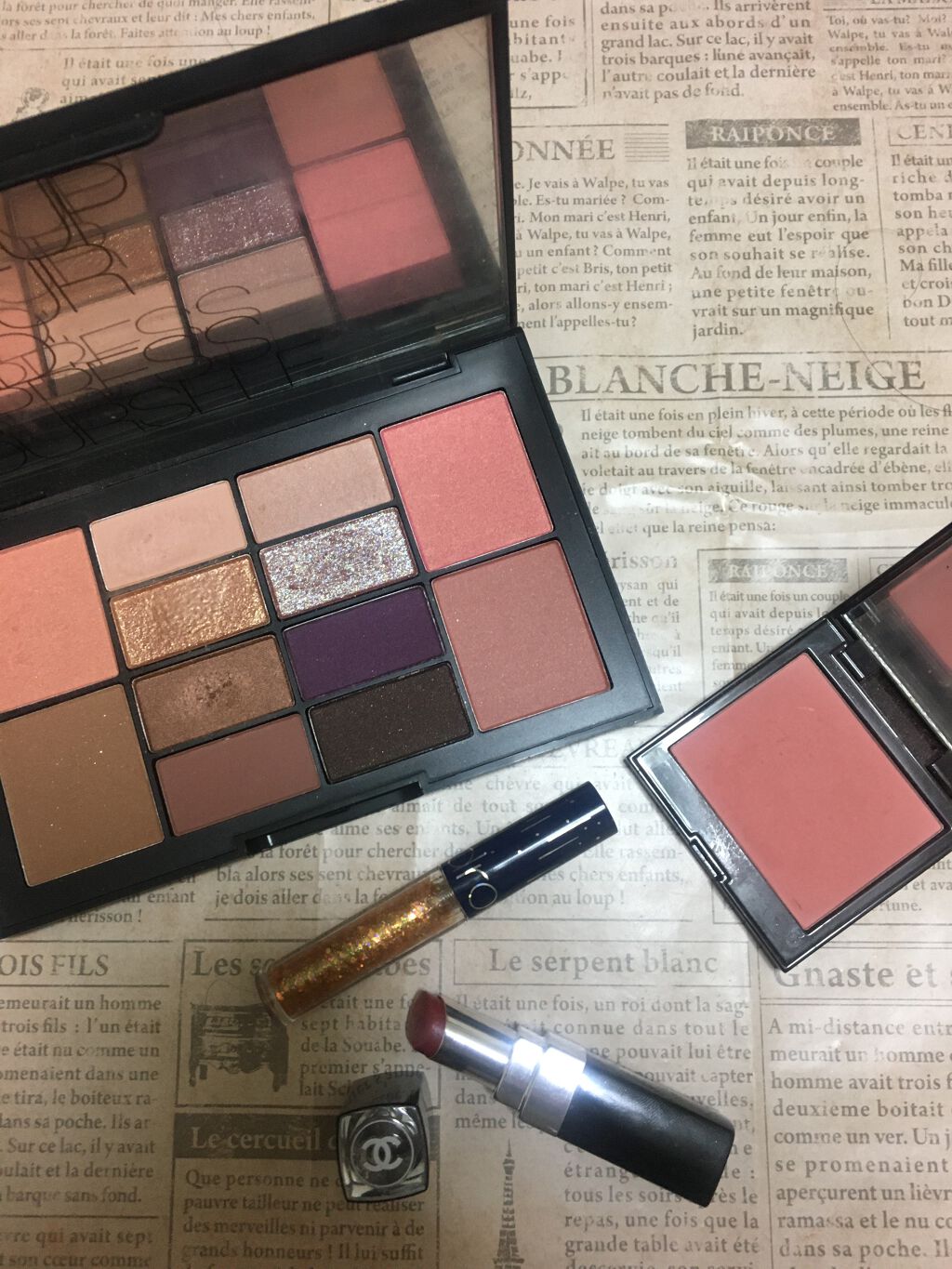 メーキャップユアマインド アイ＆チークパレット/NARS/アイシャドウパレットを使ったクチコミ（1枚目）