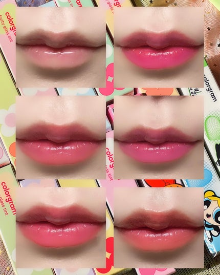 タンフルグラスティント/Colorgram/リップティントを使ったクチコミ(6枚目)