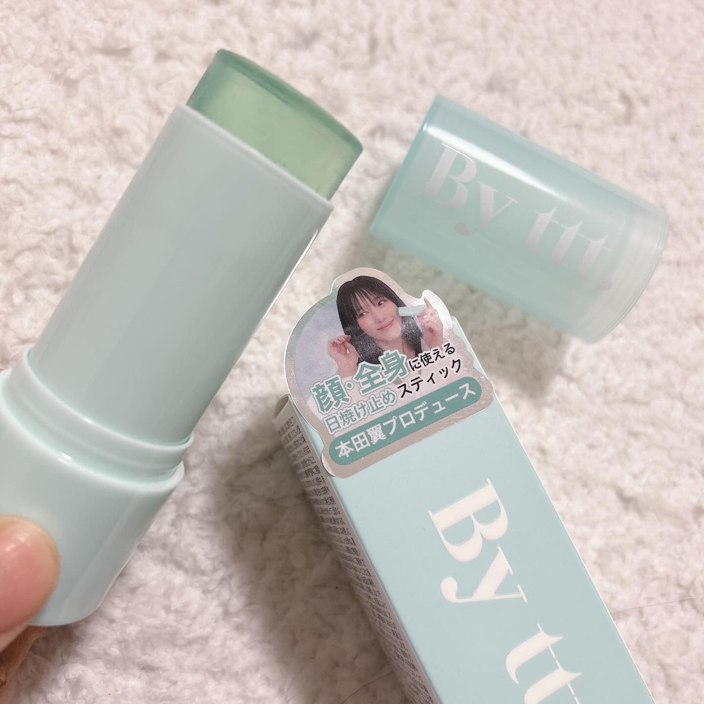 クリアサンスティック/By ttt./日焼け止めスティックを使ったクチコミ(1枚目)