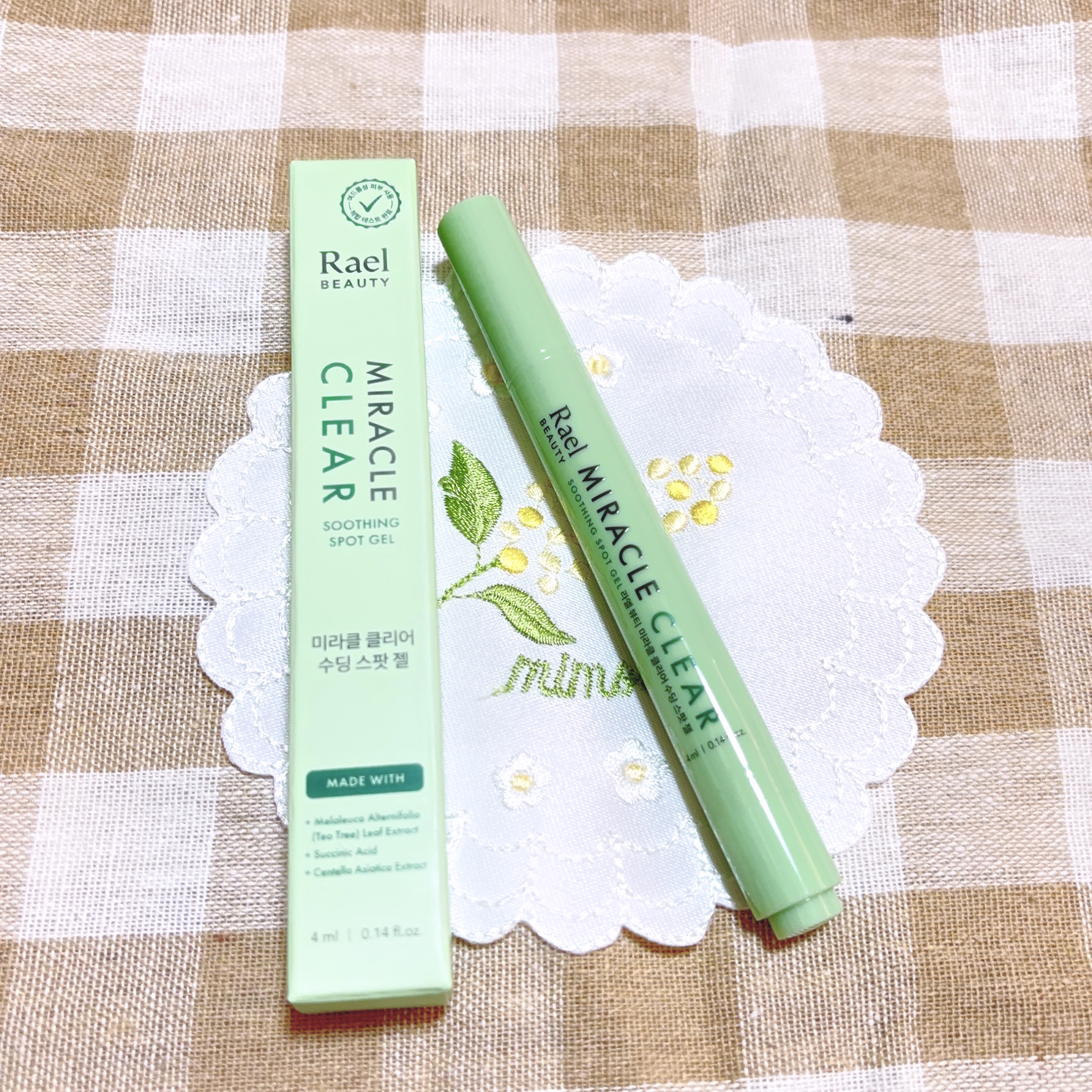 ミラクルクリアスージングスポットジェル/Rael/にきびパッチを使ったクチコミ（1枚目）