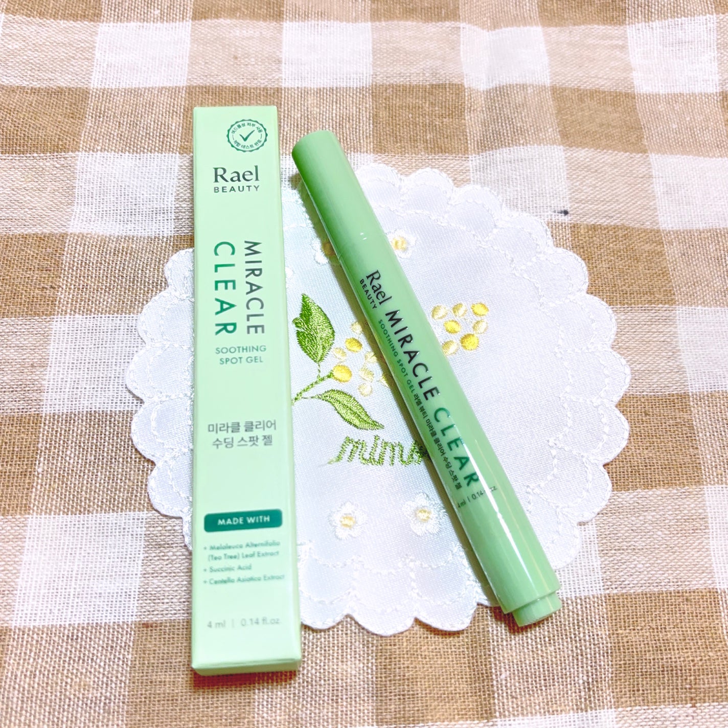 ミラクルクリアスージングスポットジェル/Rael/にきびパッチを使ったクチコミ(1枚目)