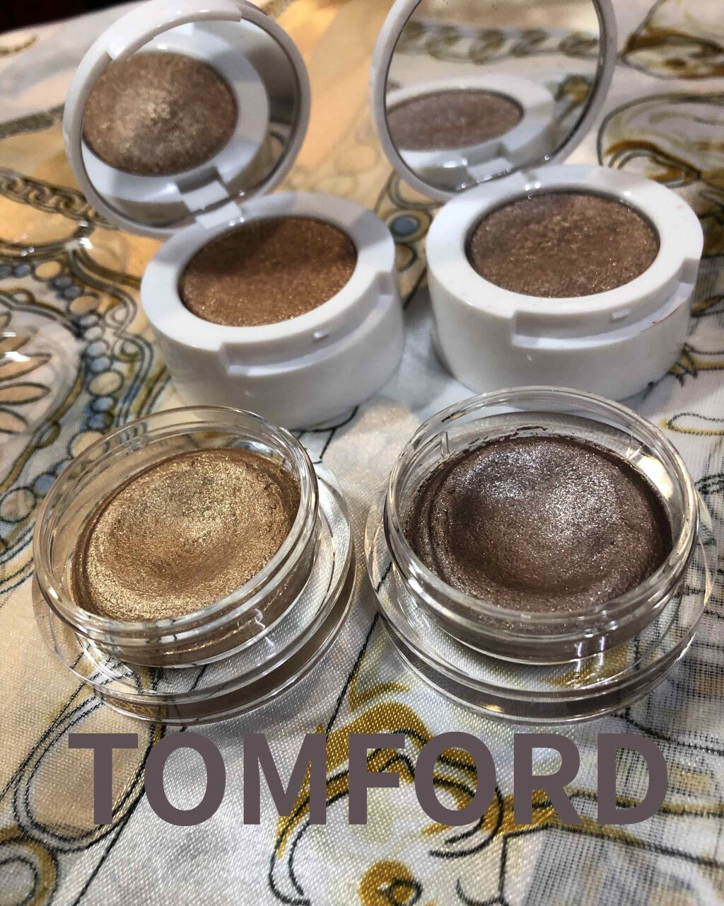 クリーム アンド パウダー アイ カラー/TOM FORD BEAUTY/ジェル・クリームアイシャドウを使ったクチコミ(1枚目)