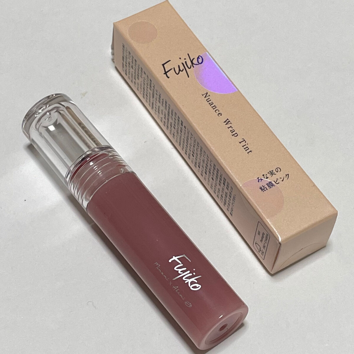 ニュアンスラップティント/Fujiko/リップティントを使ったクチコミ（3枚目）