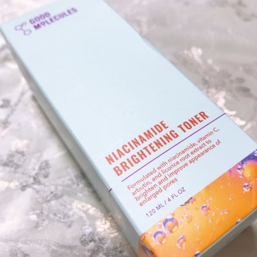 Niacinamide Brightening Toner /Good Molecules/化粧水を使ったクチコミ（1枚目）