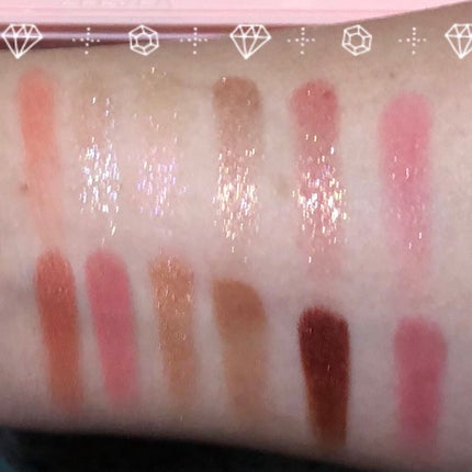 アリスドリームランドシリーズ 12色アイシャドウパレット(ZEESEA×大英博物館)/ZEESEA/アイシャドウパレットを使ったクチコミ(3枚目)