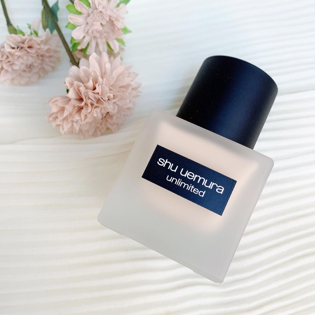 （旧）アンリミテッド ラスティング フルイド/shu uemura/リキッドファンデーションを使ったクチコミ（1枚目）
