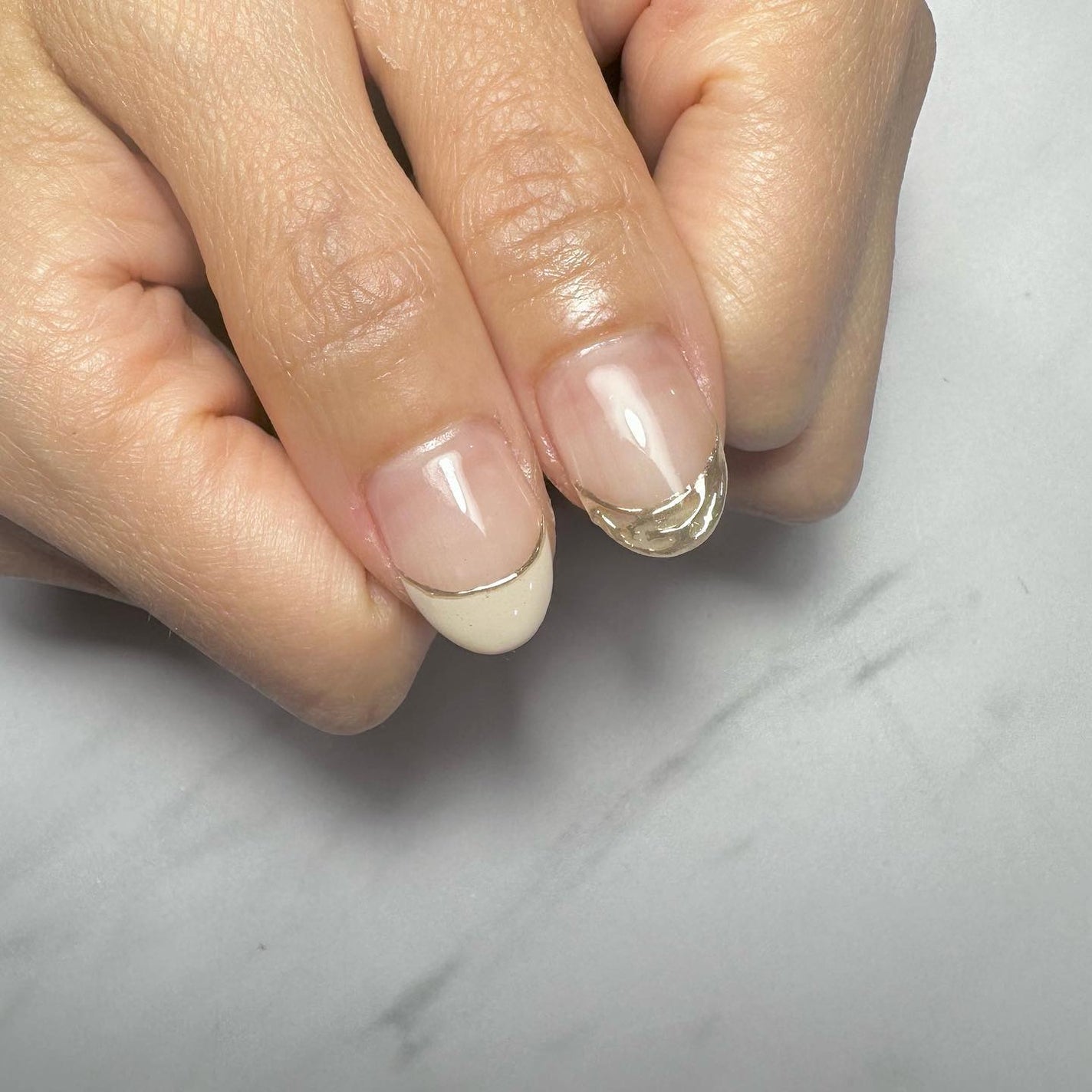 kanna on LIPS 「・・・𝔽𝕣𝕖𝕟𝕔𝕙×𝕄𝕚𝕣𝕣𝕠𝕣𝕗𝕣𝕖𝕟𝕔𝕙💍✨シンプルですが..」(2枚目)