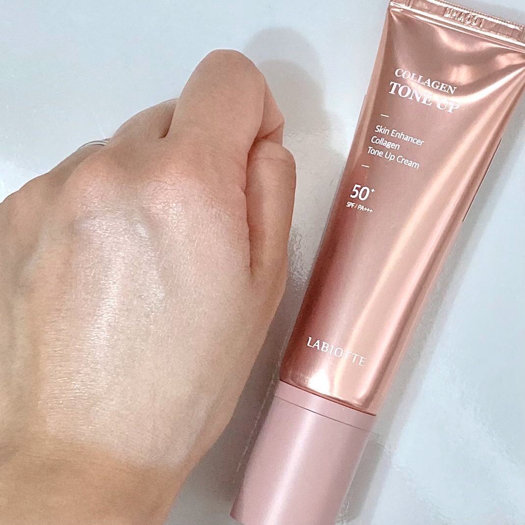 コラーゲンTUオーラクリーム/LABIOTTE/化粧下地を使ったクチコミ（3枚目）