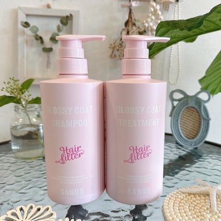 GLOSSY COAT SHAMPOO / TREATMENT/SANUS HAIR FILTER/市販シャンプーを使ったクチコミ(2枚目)