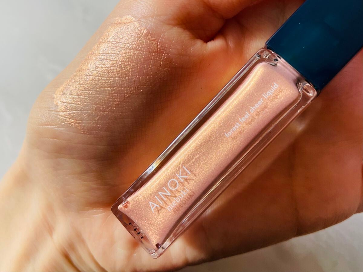 フォレスト フィール シアー リキッド/AINOKI mebuki/リキッドアイシャドウを使ったクチコミ(4枚目)