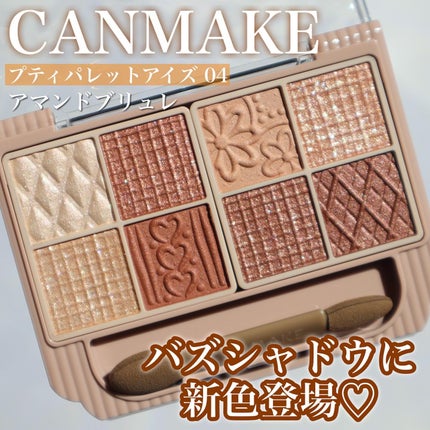 プティパレットアイズ/キャンメイク/パウダーアイシャドウを使ったクチコミ(1枚目)