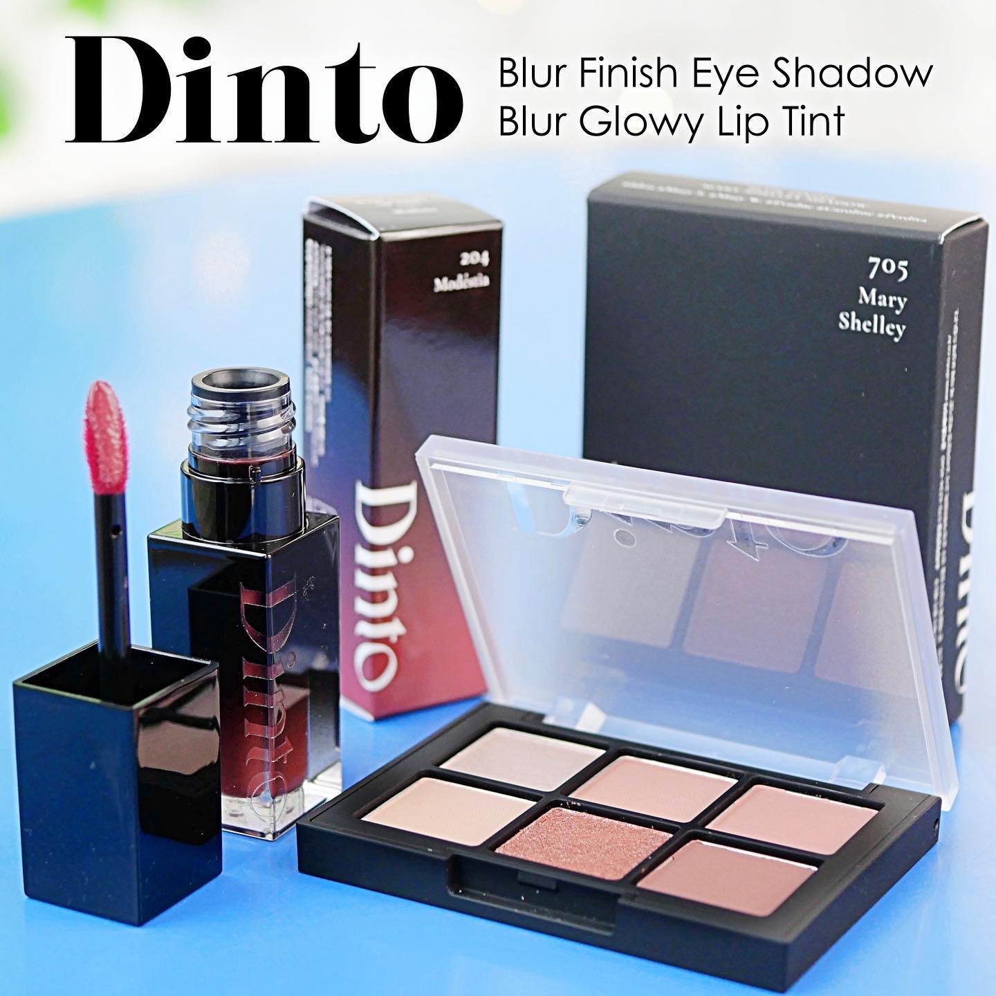 ブラーフィニシュシャドウパレット/Dinto/アイシャドウパレットを使ったクチコミ（2枚目）