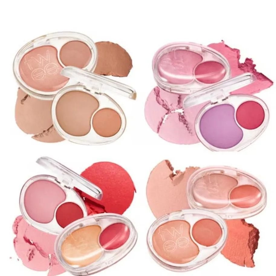 デュアルチークメロウ/fwee/ジェル・クリームチークを使ったクチコミ(6枚目)