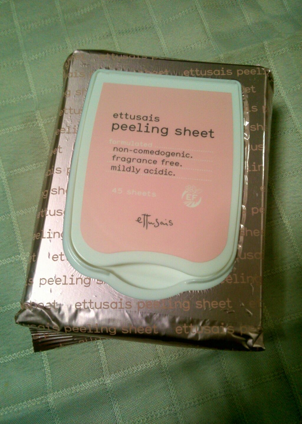 ふきとりピーリングシート しっとり/ettusais/ピーリングを使ったクチコミ(2枚目)